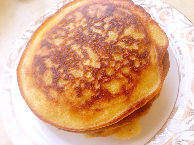 奶香软糯玉米饼