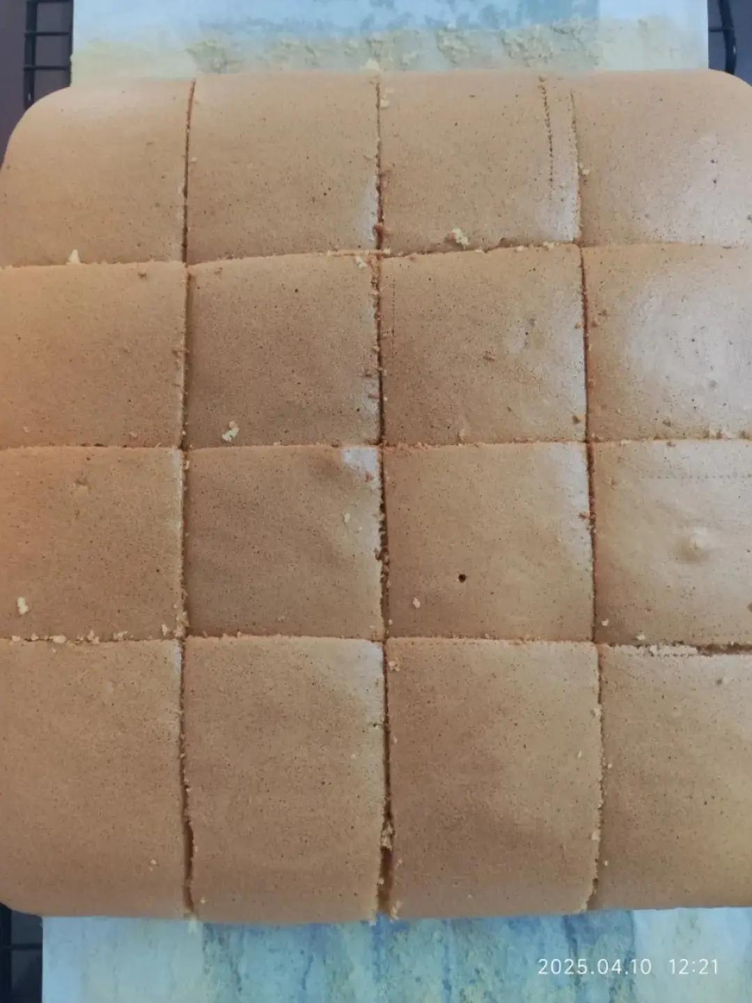 不需要水浴的古早蛋糕