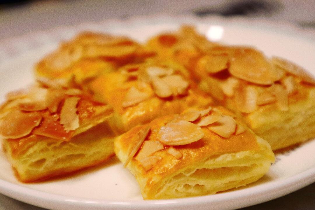 杏仁酥条（简易千层派皮）