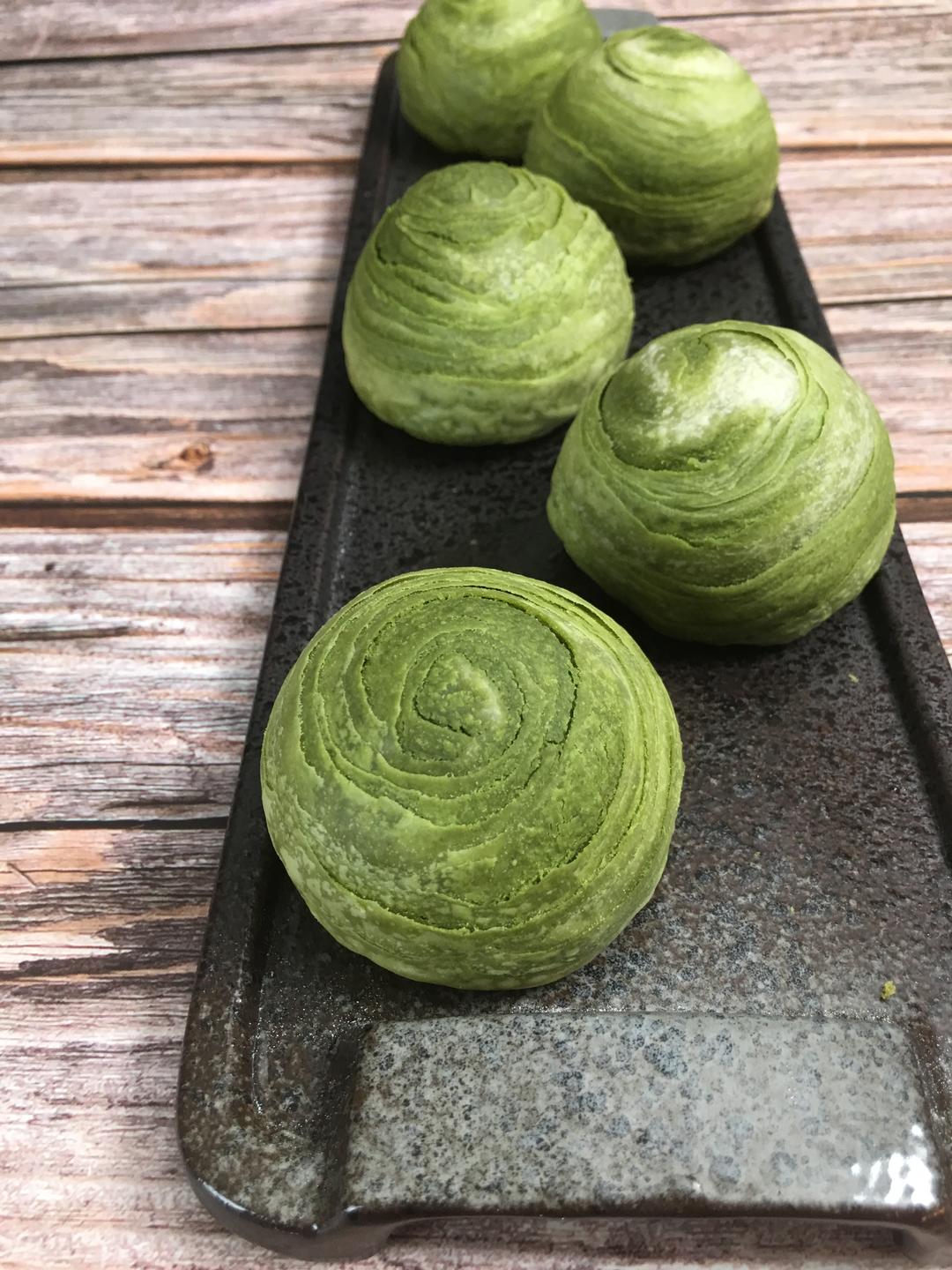 抹茶红豆酥(详细视频教程)