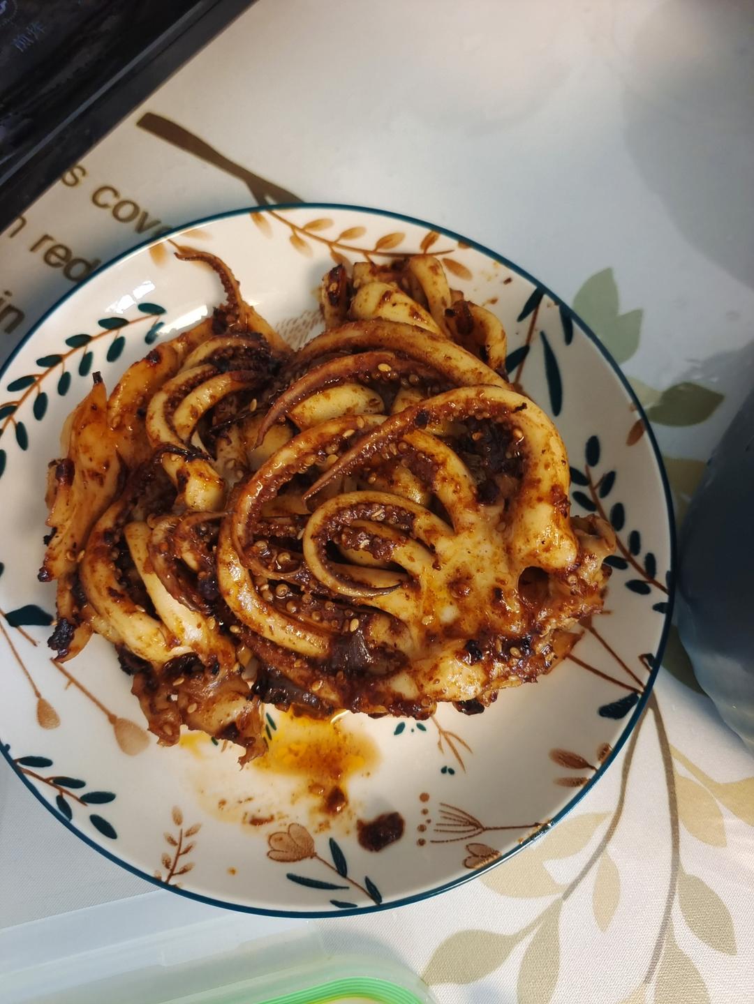 平底锅版铁板鱿鱼