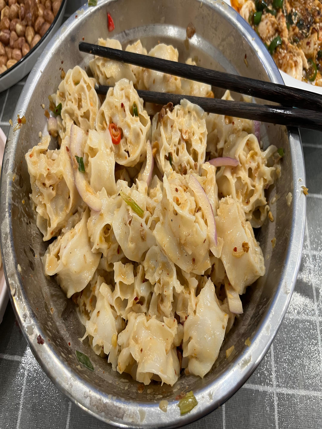 比凉皮好吃一百倍❗️凉拌麻汁面藕