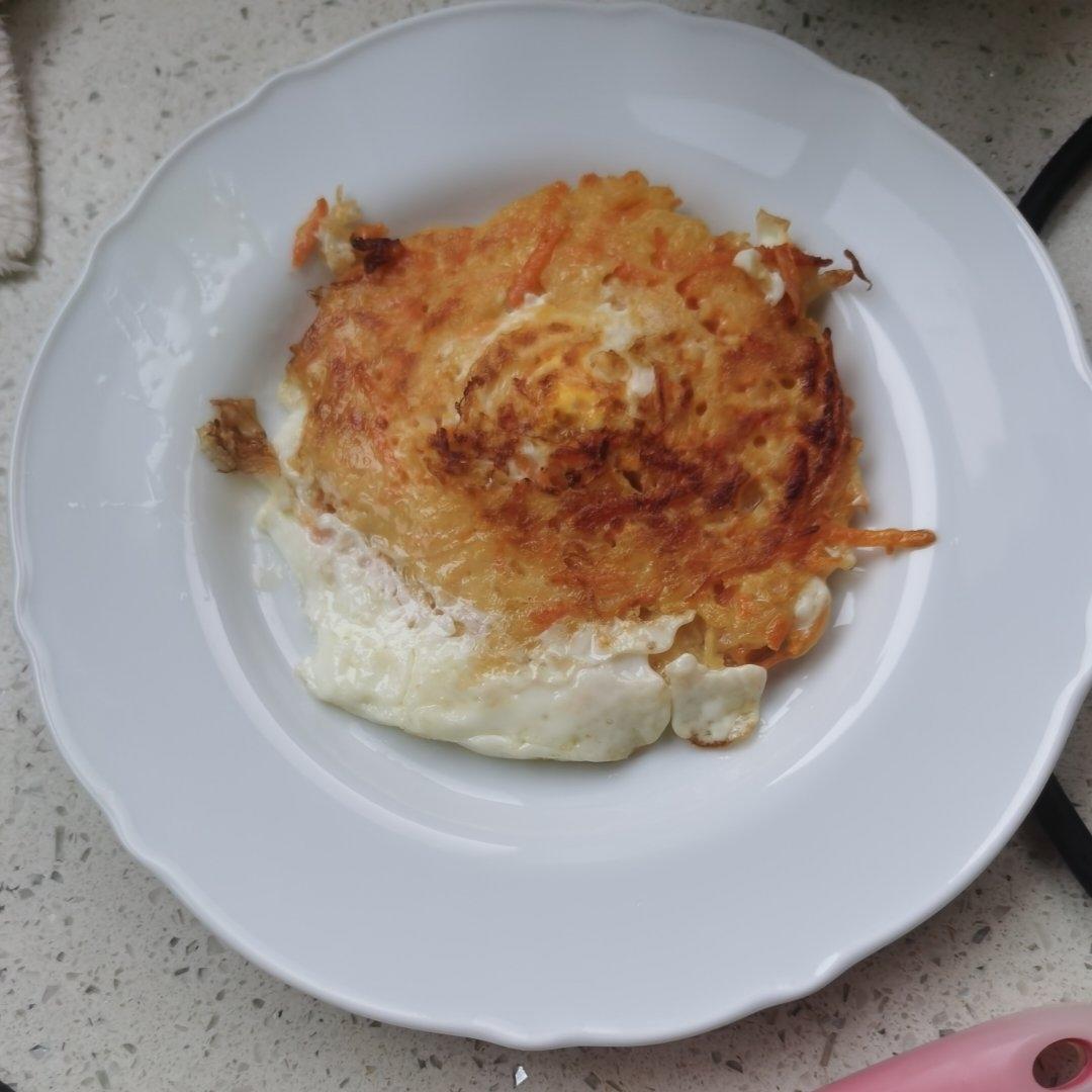 早餐饼(土豆丝饼、土豆丝鸡蛋饼)