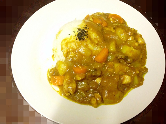 咖喱鸡肉饭