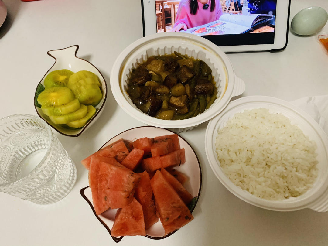晚餐打卡