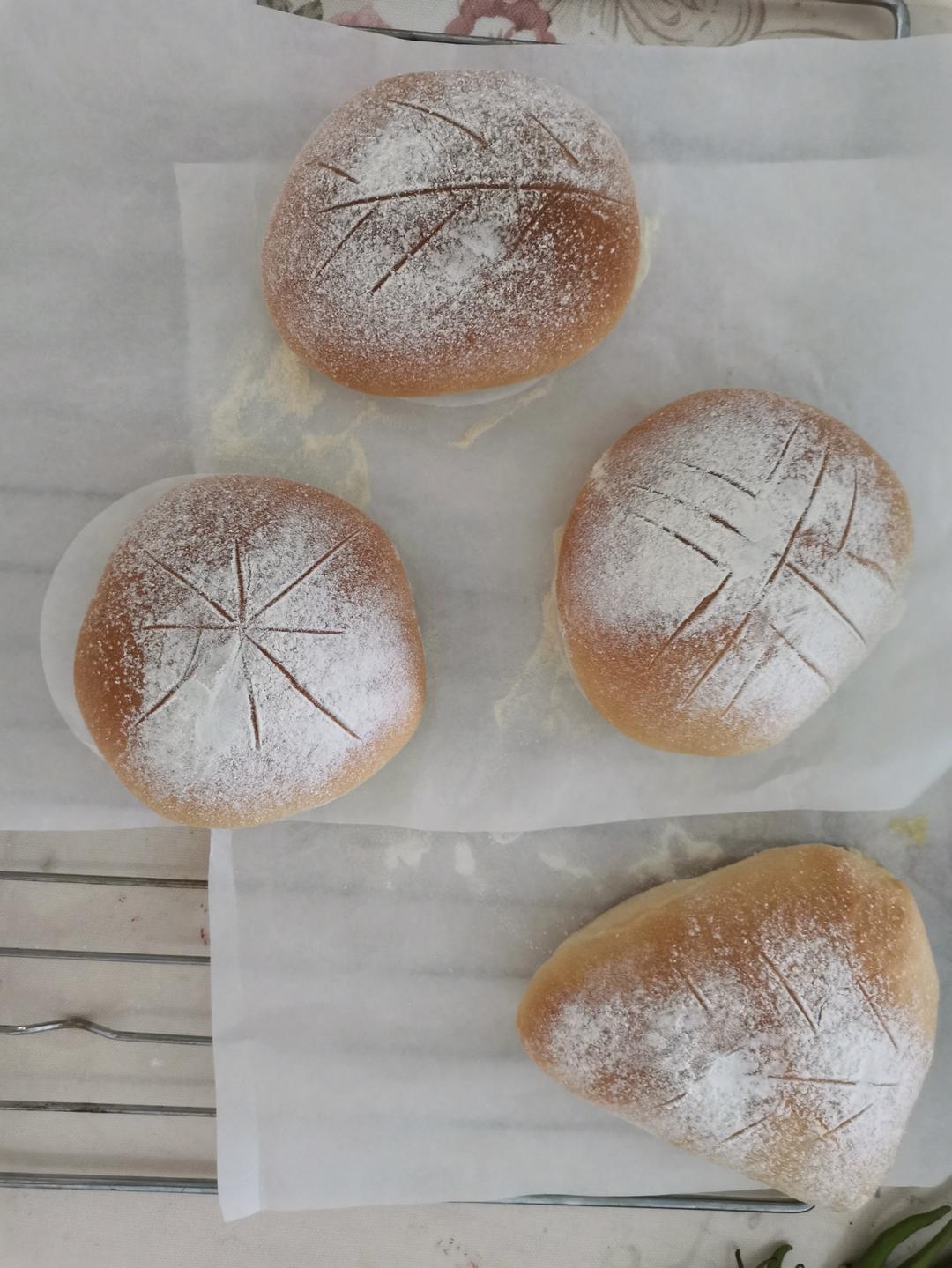 榴莲软欧包（还原奈雪，一次做法）