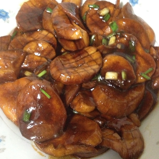 酱汁杏鲍菇