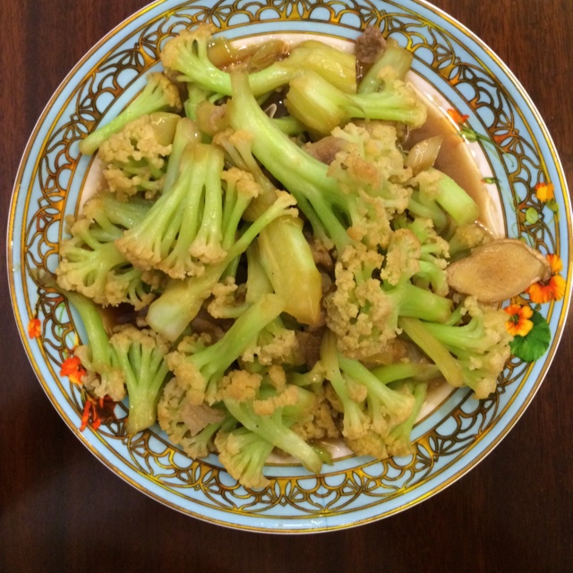 干煸有机花菜