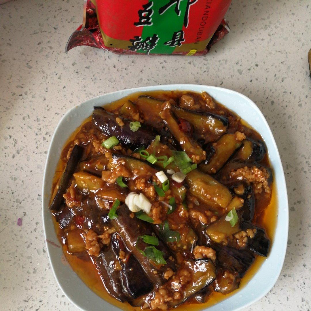 红烧肉沫茄子