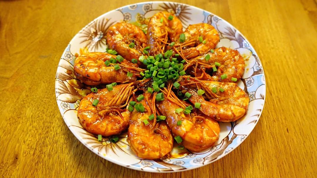 油焖大虾