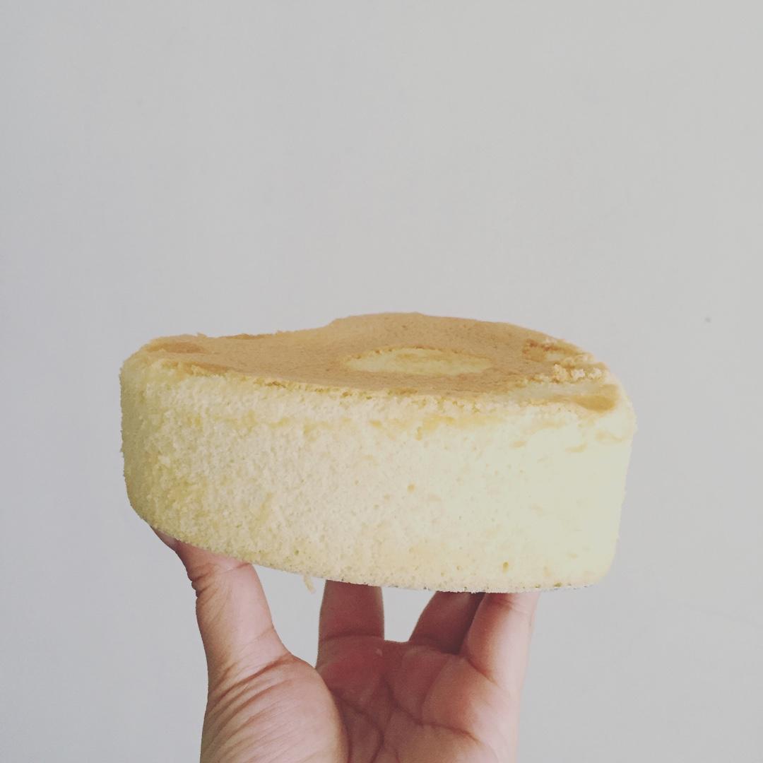 6寸戚风蛋糕（2蛋）