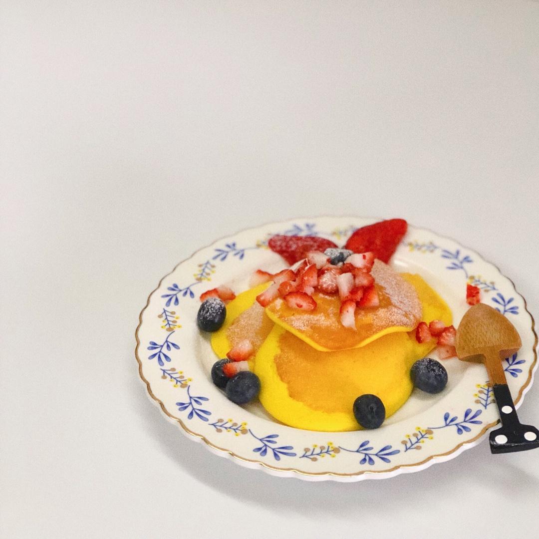 原味无油日式舒芙蕾厚松饼