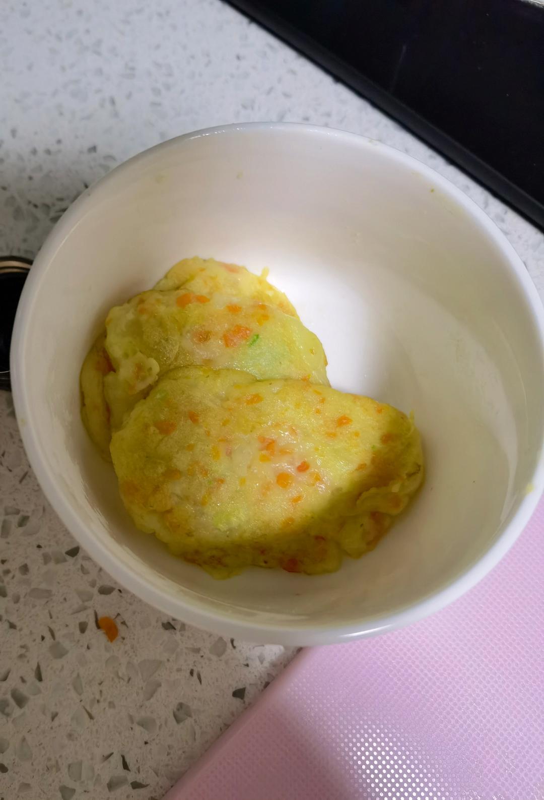 一岁+宝宝辅食五彩土豆饼