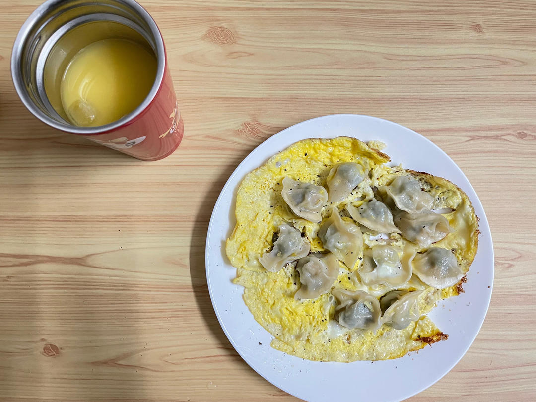 十分钟快手菜抱蛋煎饺（速冻饺子）