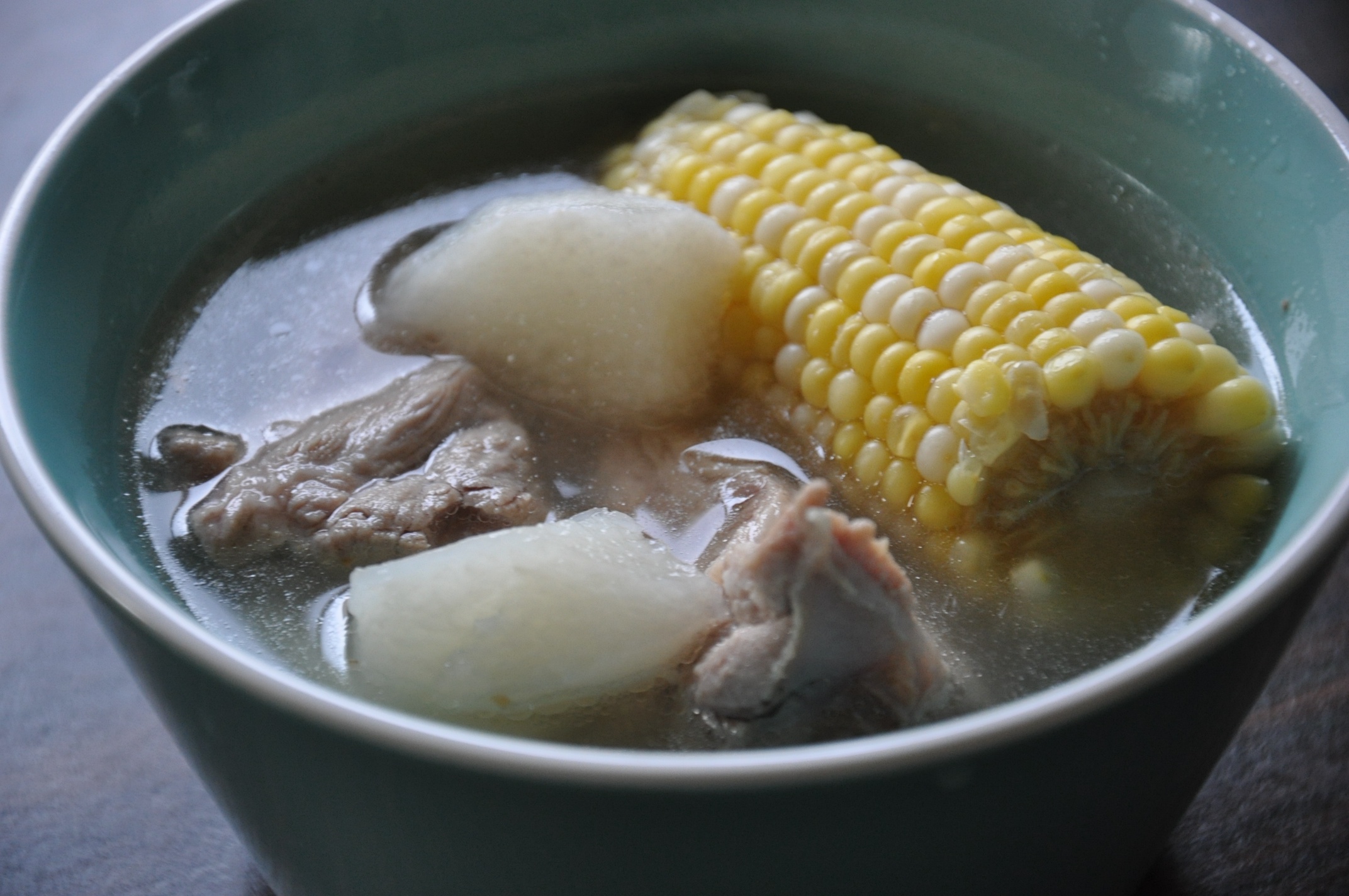 山药玉米排骨汤