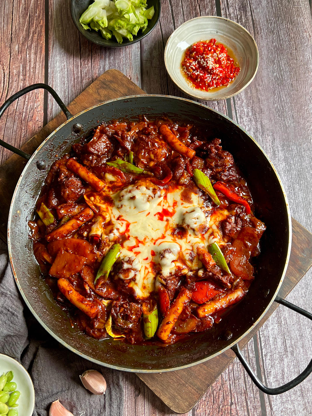 不用去韩国丨韩式春川芝士鸡