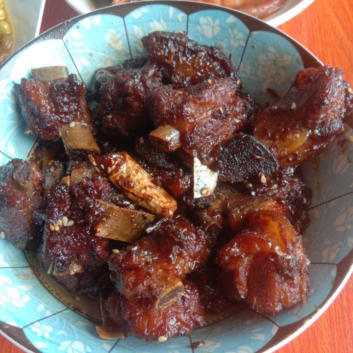 糖醋排骨/糖醋小排（不放油）（12345口诀做出正宗上海本帮）