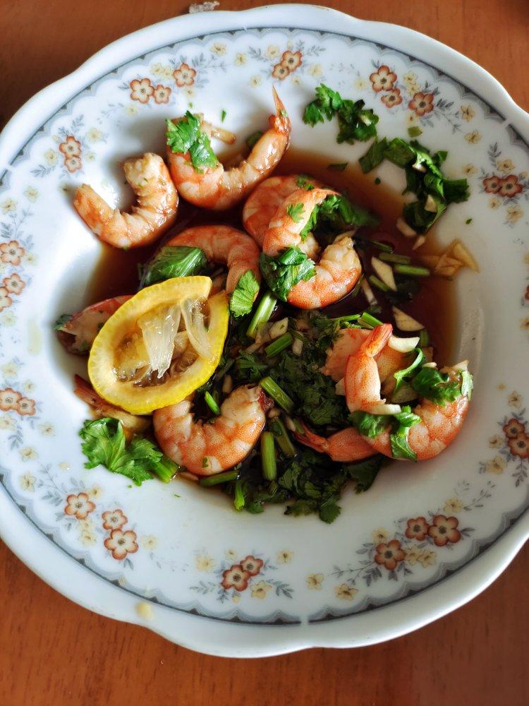 泰式柠檬虾