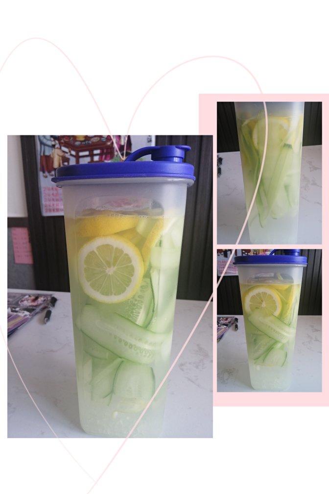 特百惠健康饮品之柠檬黄瓜水🍋🥒