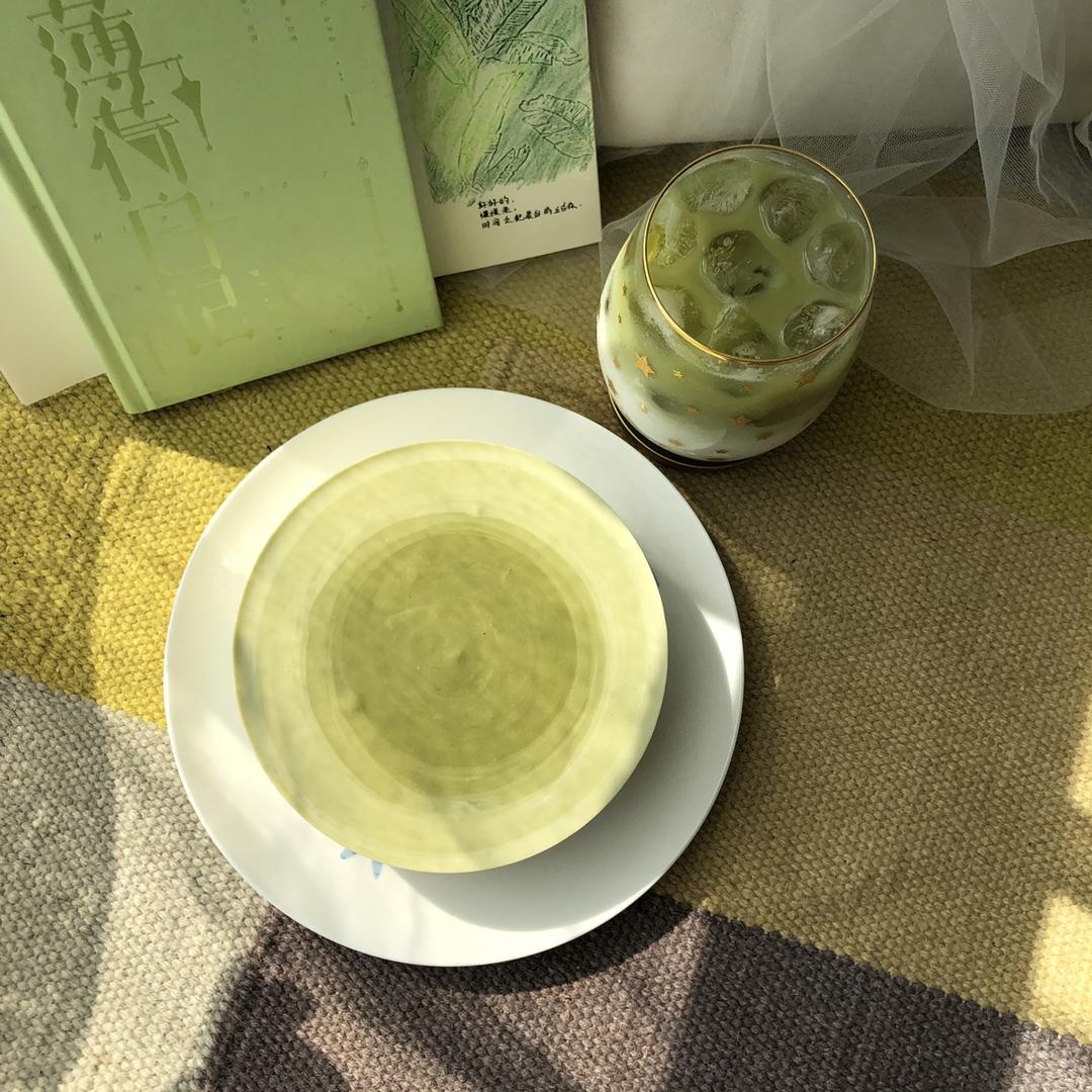 渐变抹茶慕斯蛋糕：我Amanda带着既美又作的抹茶甜点又来了！【曼食慢语】