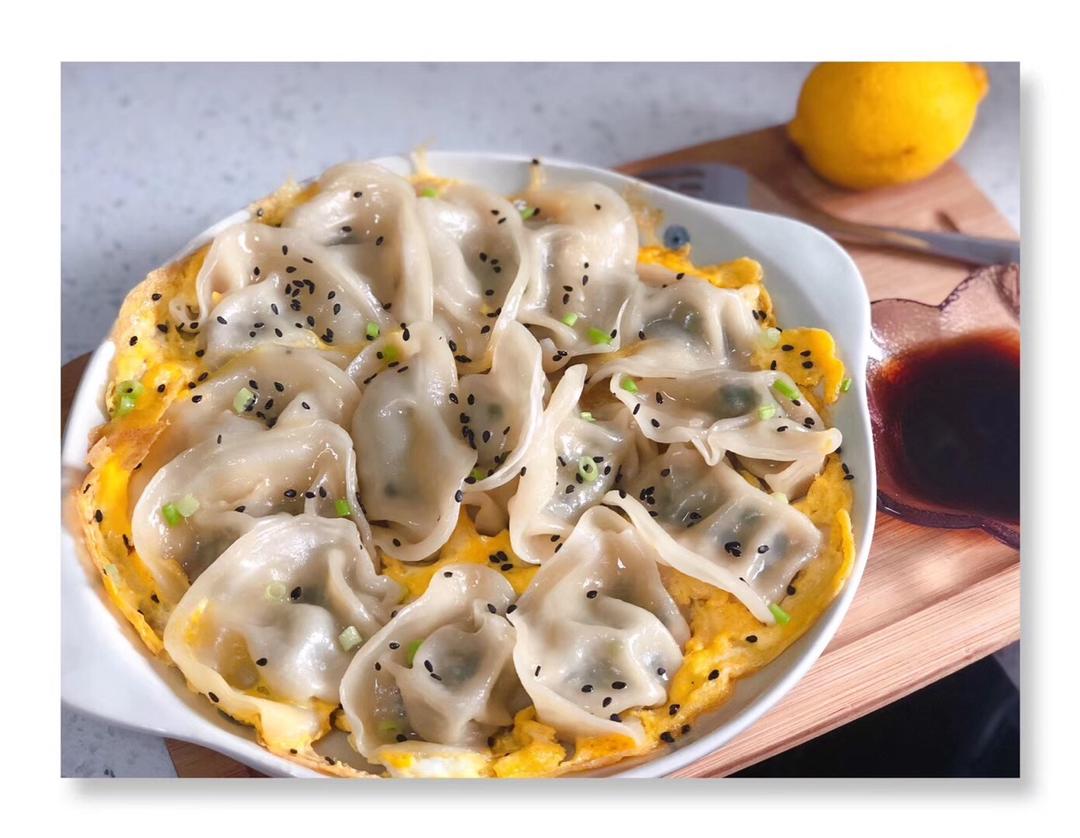 懒人快手抱蛋煎饺