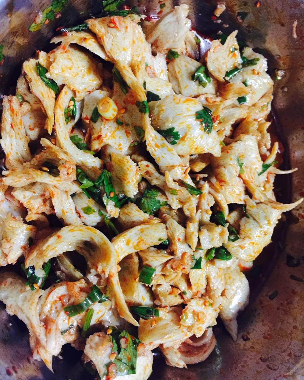 小小花er做的凉拌手撕面筋