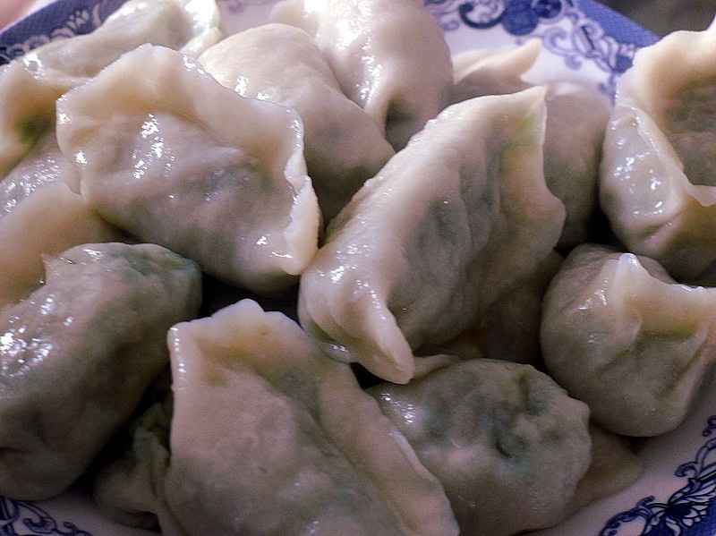韭菜鲜肉馅饺子