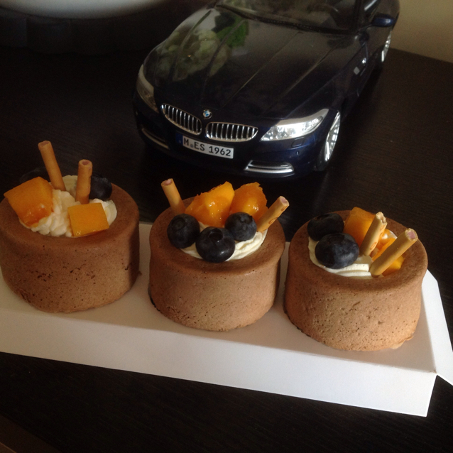 巧克力海绵杯子蛋糕