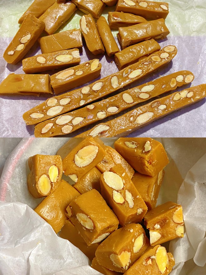 超好吃的拿铁太妃糖 消耗淡奶油 不齁甜 的做法步骤图 野生小兰 下厨房