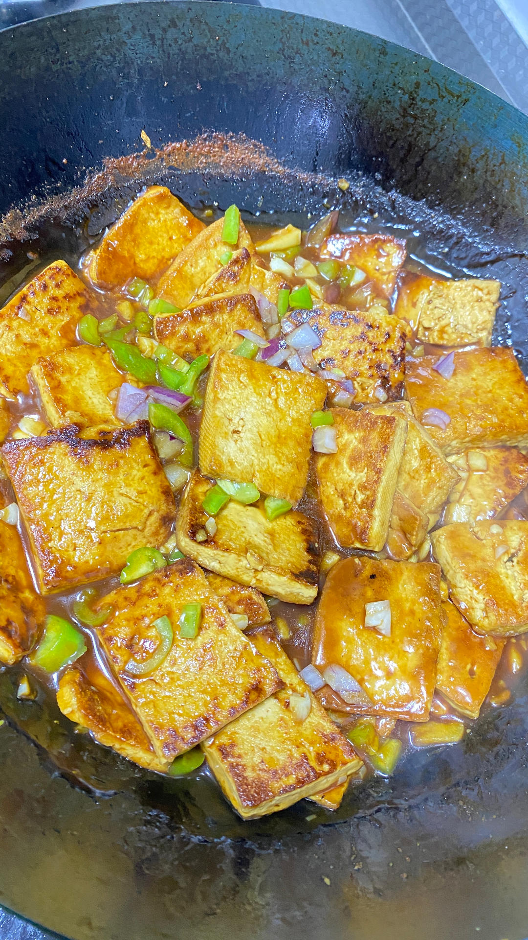 好吃的葱烧豆腐