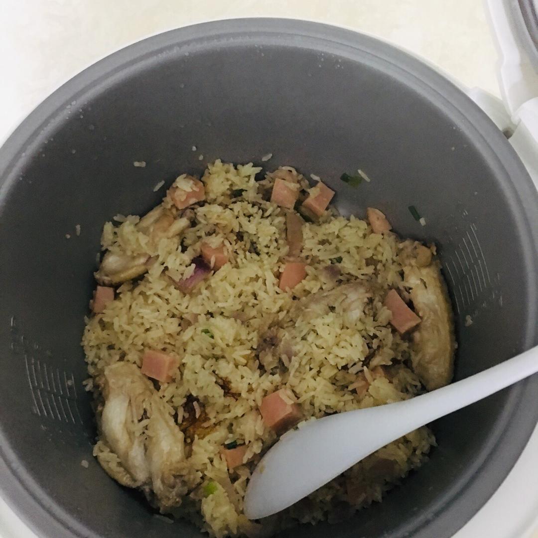 鸡翅焖饭
