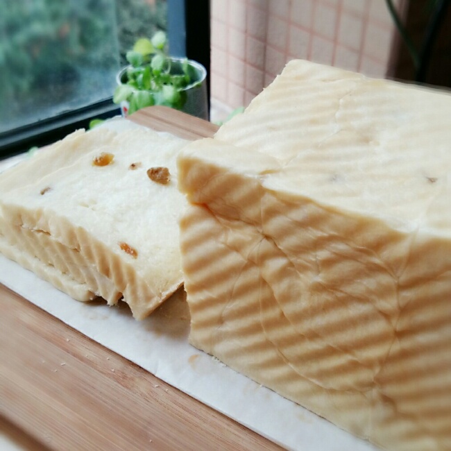 超级好吃的原味面包（面包机版）