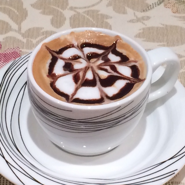 忍冬-15做的摩卡咖啡