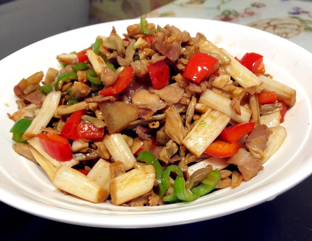 酸辣藕尖炒卜豆角