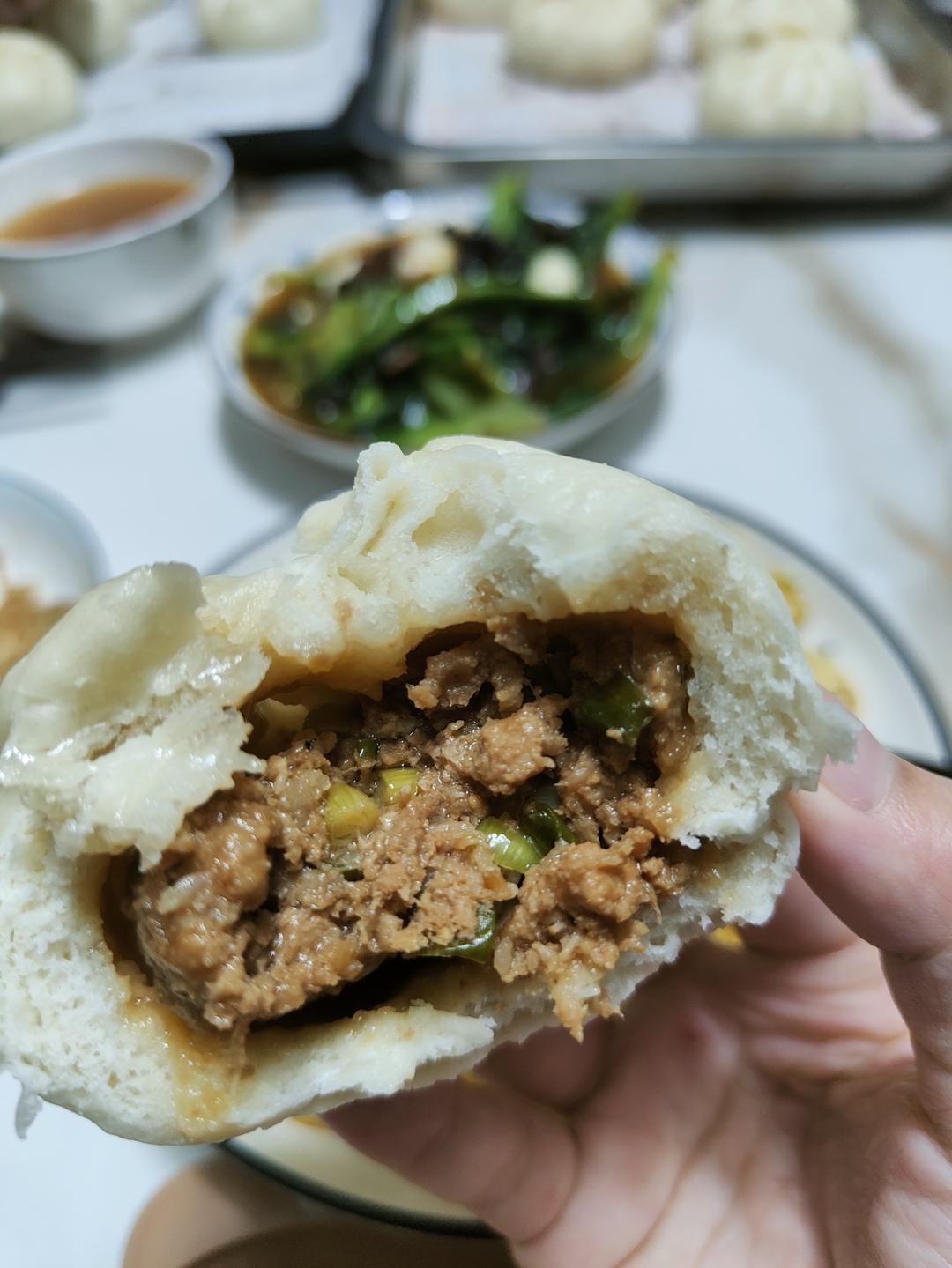 好吃多汁的肉包子肉馒头【步骤超详细】
