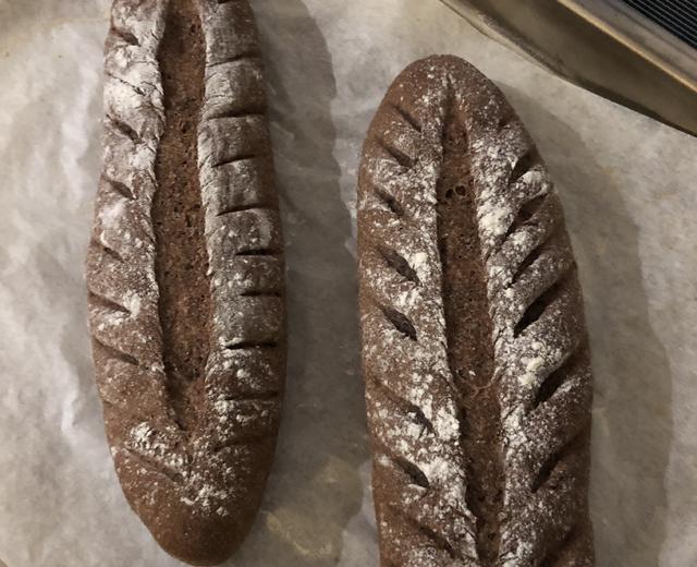 慢碳高纤维纯全麦面包 小美版的做法