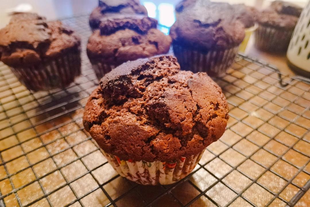 【巧克力蘑菇头麦芬】星巴克同款