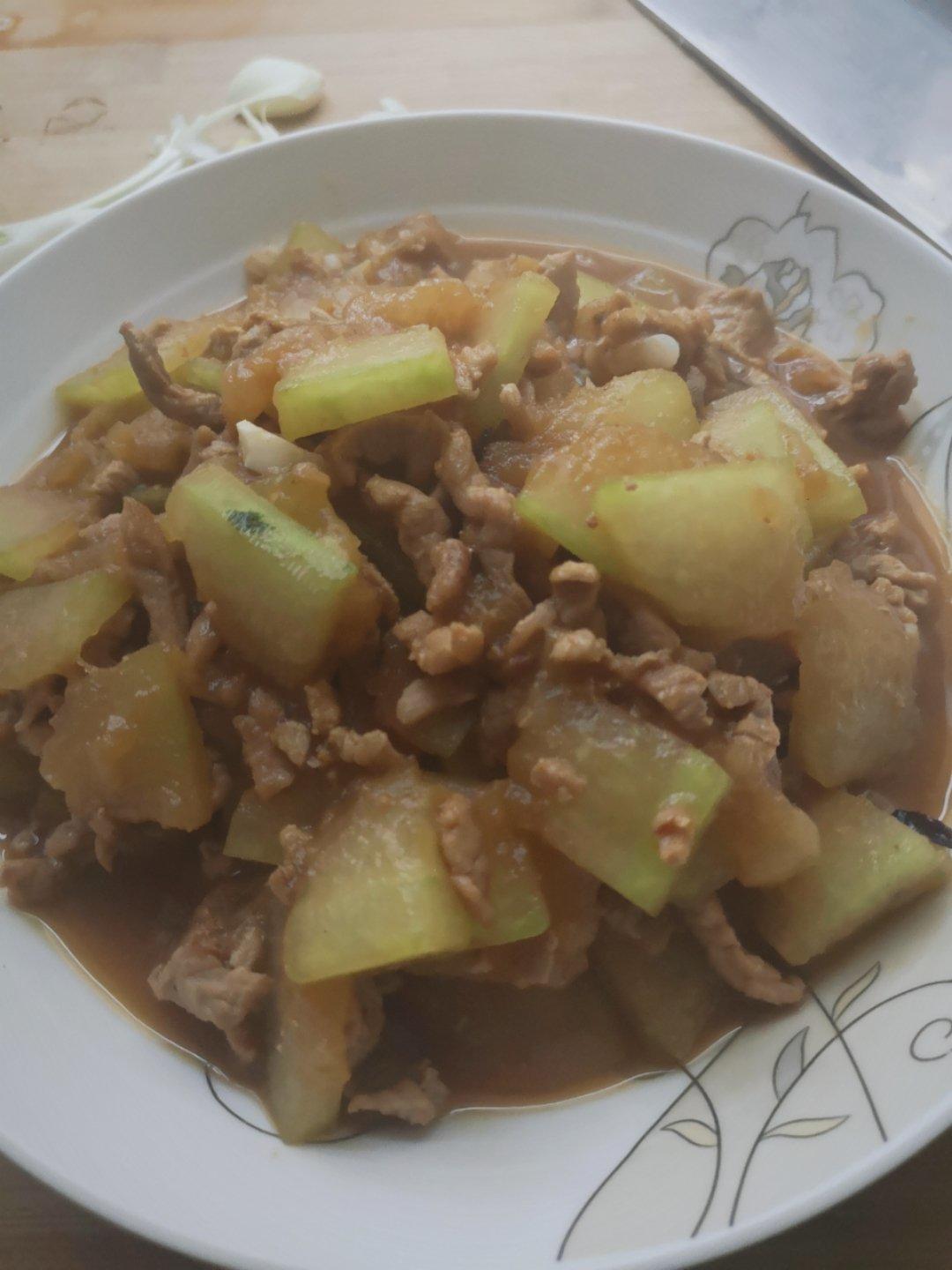 肉末炒冬瓜(超下饭)