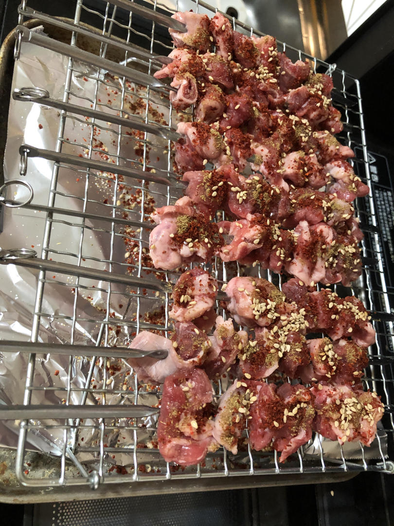 烤孜然牛肉串