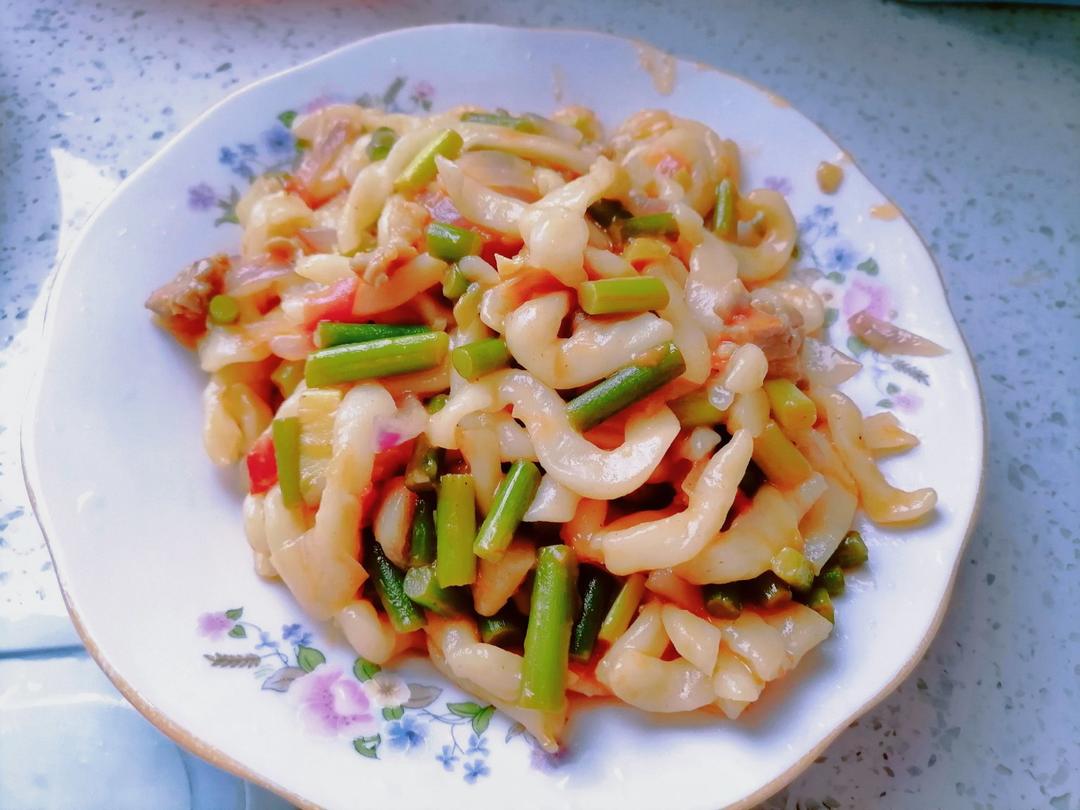 超简单的丁丁炒面
