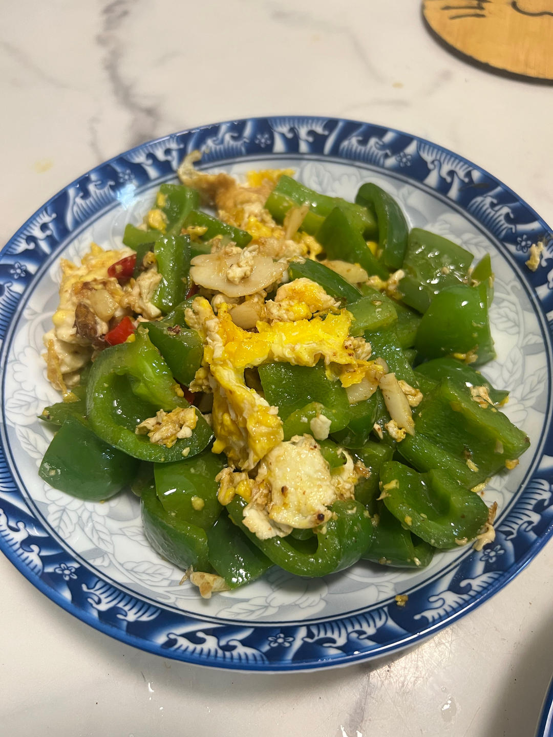 青椒炒鸡蛋