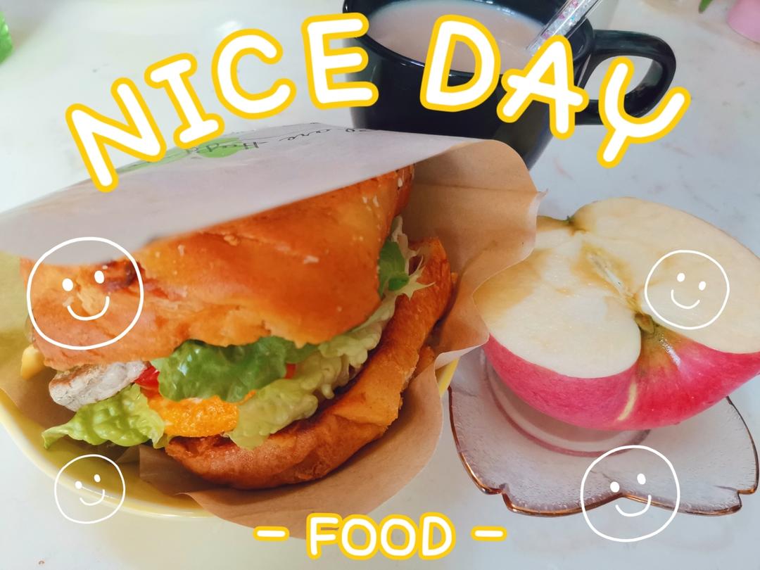 汉堡包🍔低脂版，无芝士