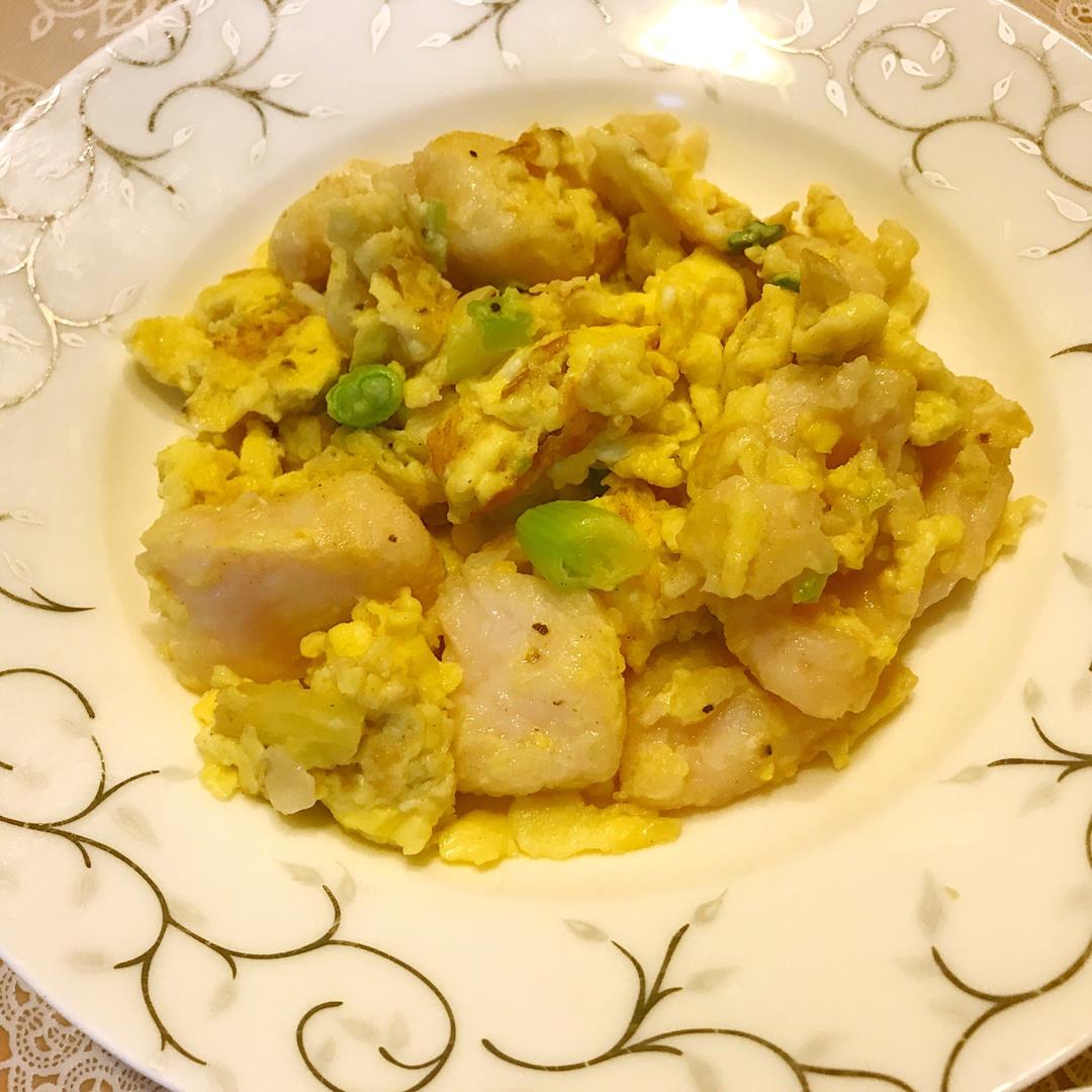 龙利鱼滑蛋【妞的食记】