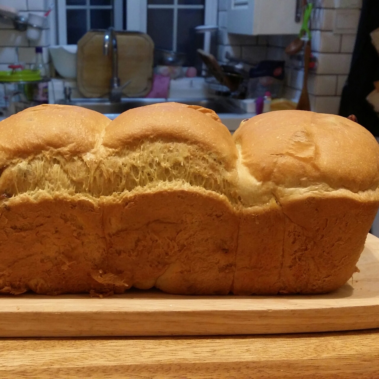 夺命软吐司(๑´ڡ`๑)超软拉丝极速方便的一次发酵吐司