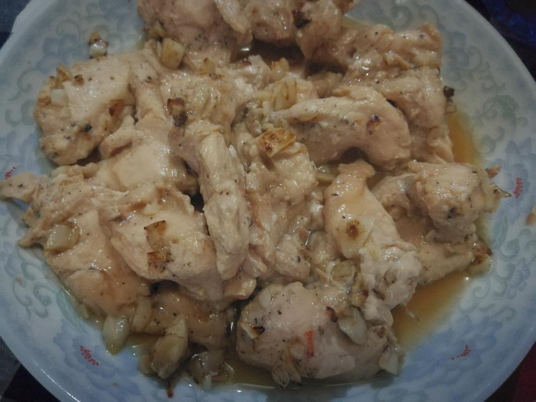 蒜蓉蒸鸡胸（鸡腿）