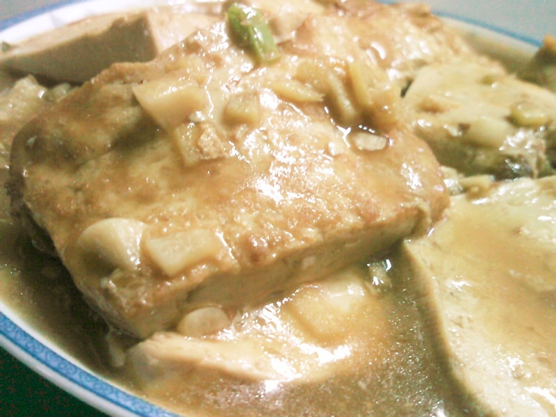 红烧豆腐