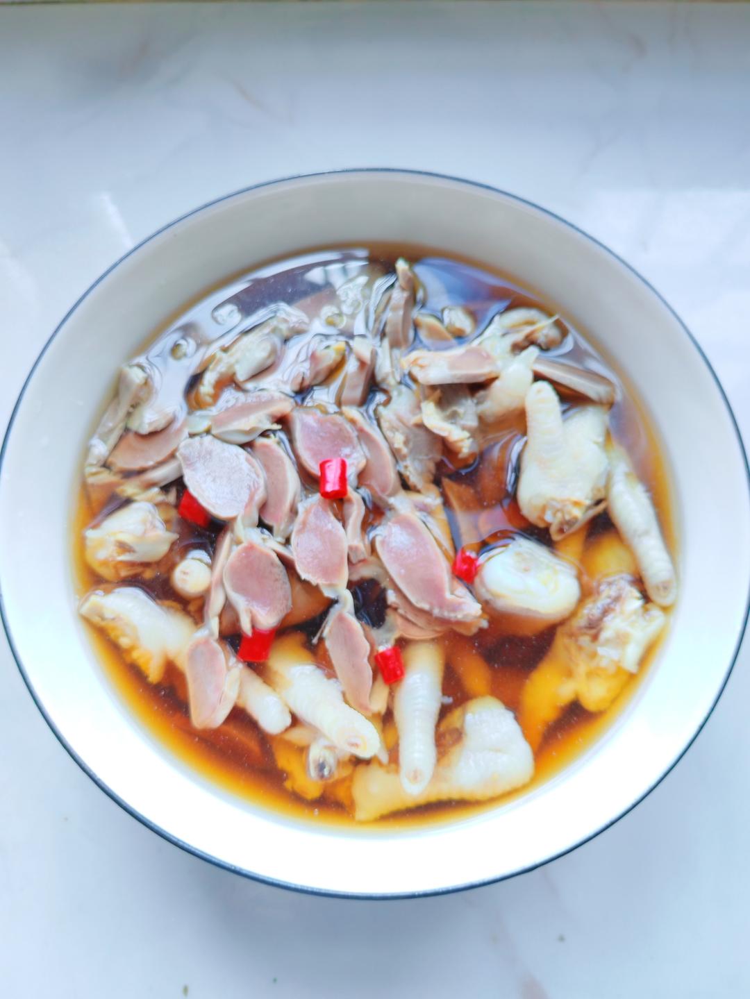 糟卤鸡爪鸡胗
