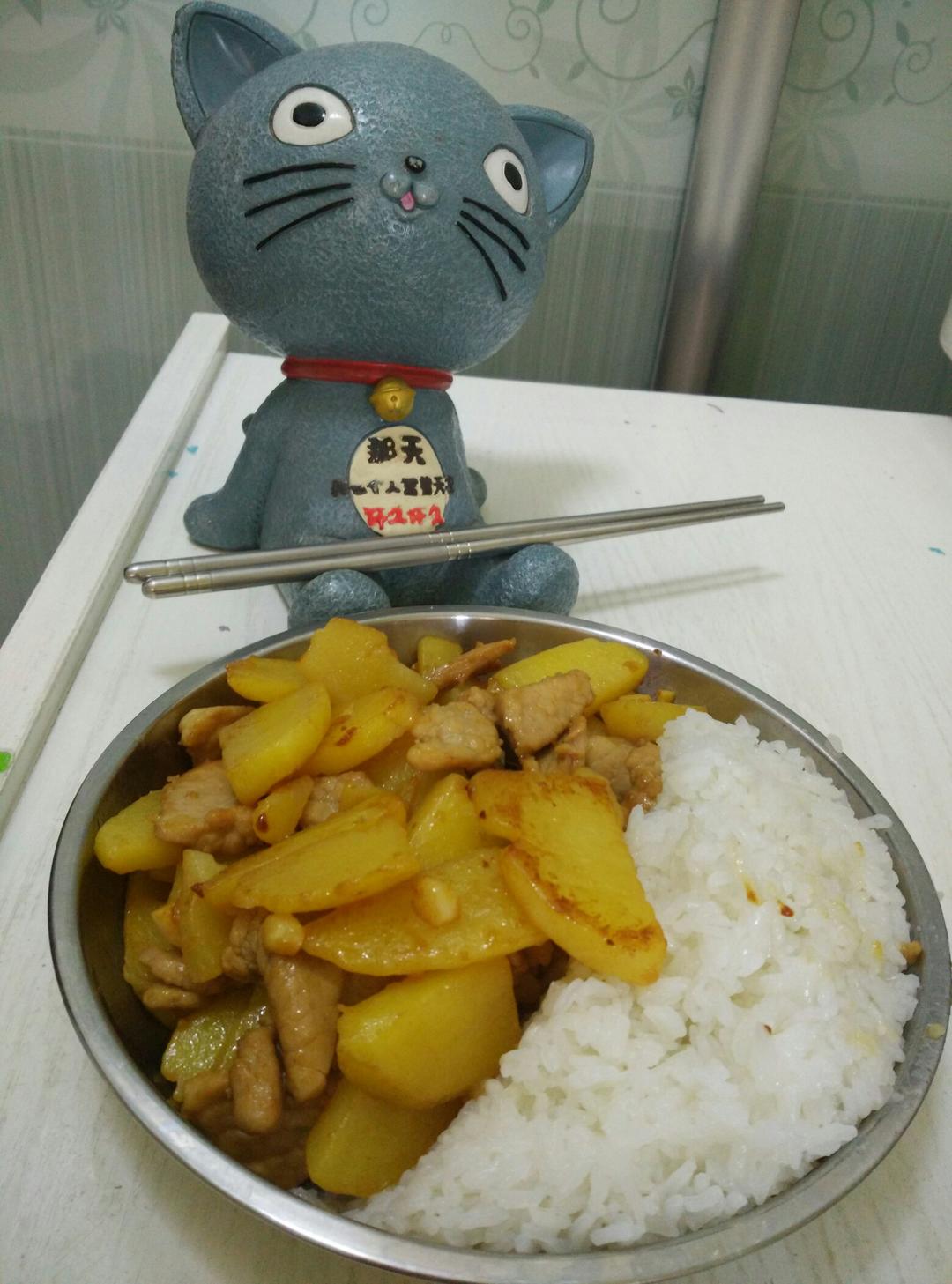 土豆肉片