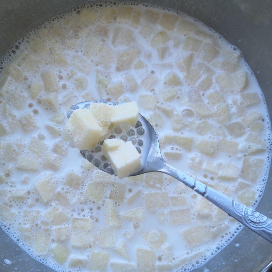 椰浆芒果西米露