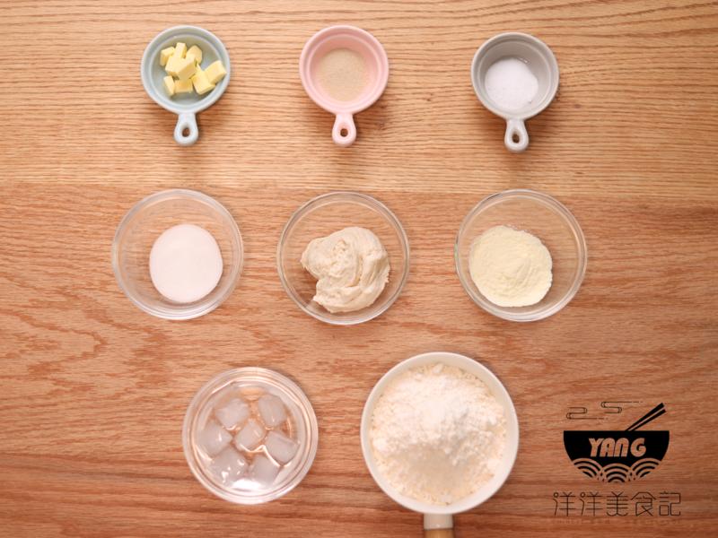 纯奶手撕吐司的做法 步骤1